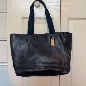 Navy blue Coach purse LARGE